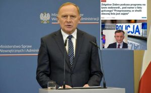 Mroczek: „Nie dzwońcie z informacją, gdzie jest Ziobro, bo to wiemy”