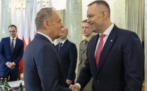 Tusk niezadowolony po spotkaniu z Nawrockim