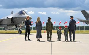 Polska przyjęła pierwsze F-35. Wzruszający moment podczas chrztu maszyn