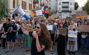 Dziesiątki tysięcy Ukraińców wyszło na ulice