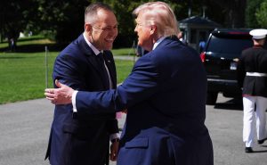Prezydent Nawrocki z życzeniami dla USA i prezydenta Trumpa