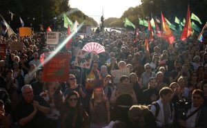 Niemcy — demonstracje po wygranej AfD